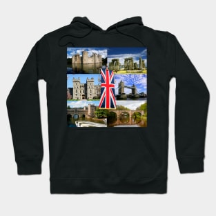 Great British History Collage Hoodie